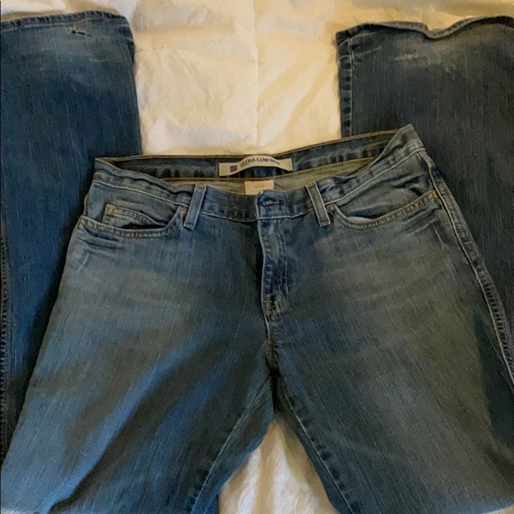 GAP ultra low rise stretch jeans